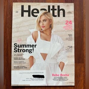 Health Magazine - Bebe Rexha - June 2019